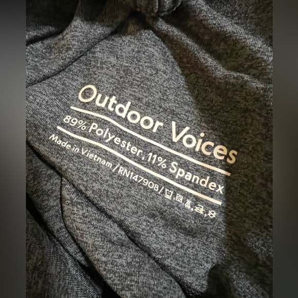 Outdoor Voices CloudKnit Sweatpant in Charcoal Atheisure Lounging za. - Picture 11 of 16